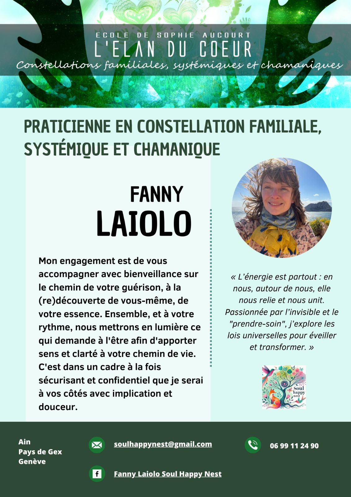 Fanny Laiolo - Praticienne en constellation familiale, systémique et chamanique Image